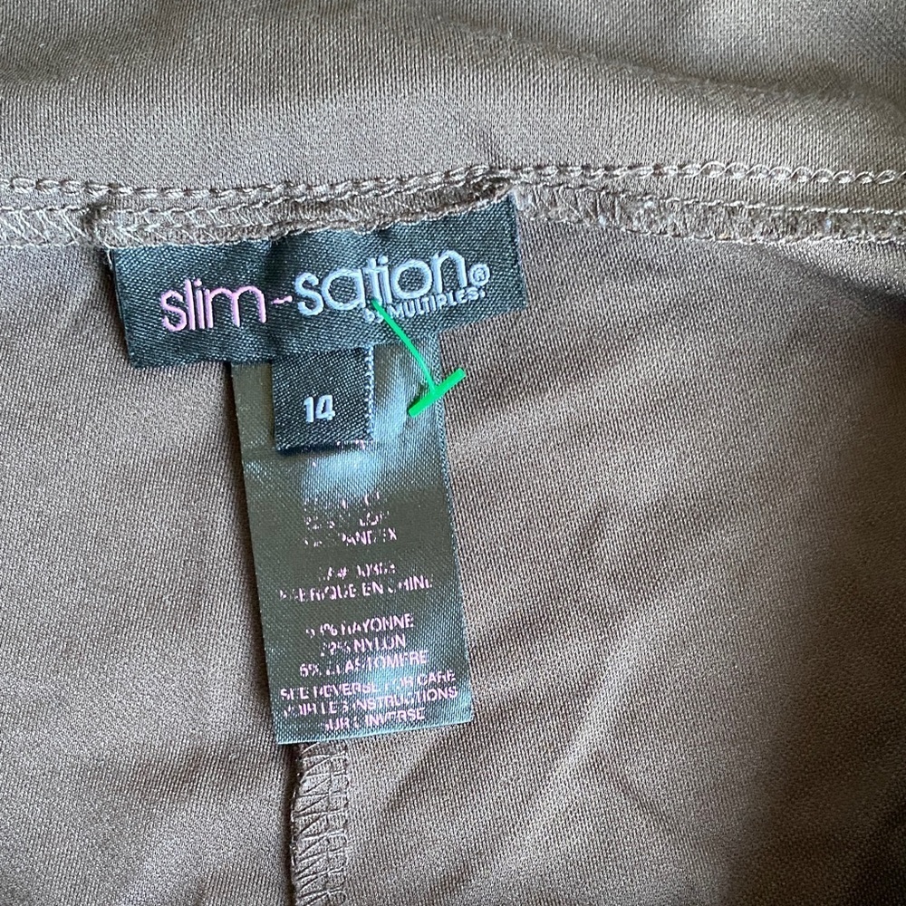 Elegant Brown Women's Trousers - Picture 5 of 6